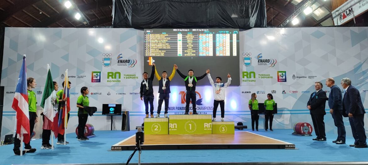 JOSÉ POOX PERALTA, CAMPEÓN PANAMERICANO DE PESAS