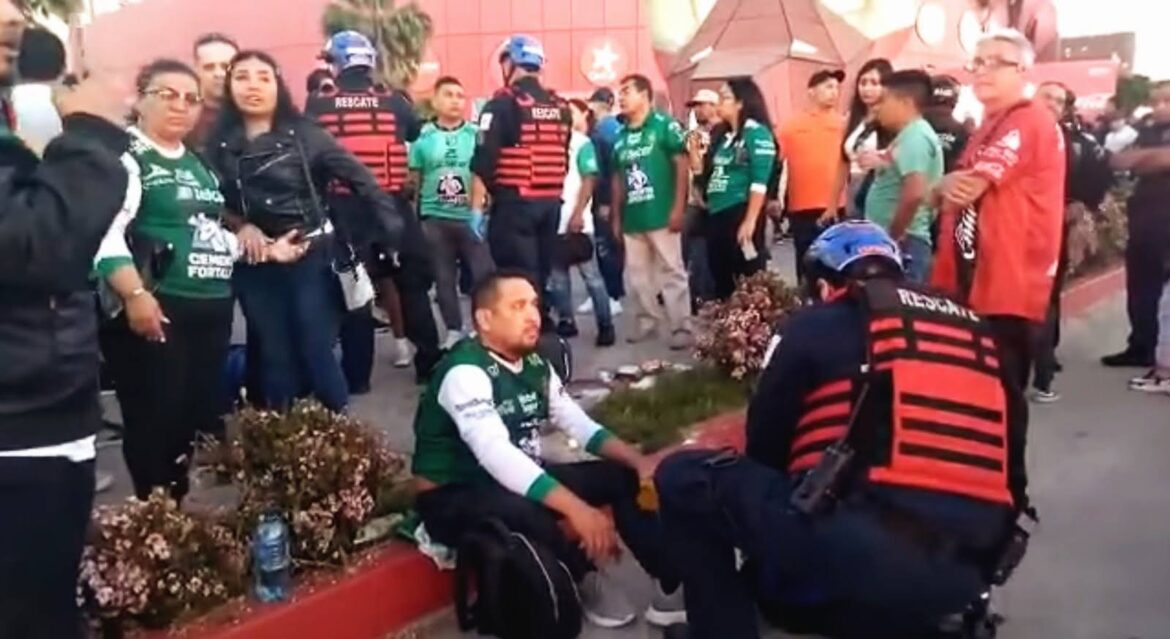 Aficionados de Xolos agredieron a seguidores del León