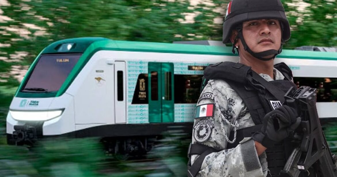 Guardia Nacional vigilará vagones del Tren Maya