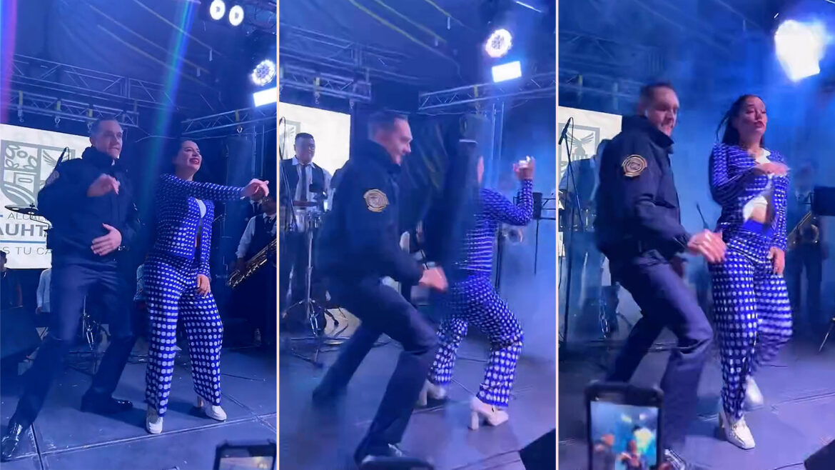 Sandra Cuevas mostró sus mejores pasos al ritmo de Peso Pluma