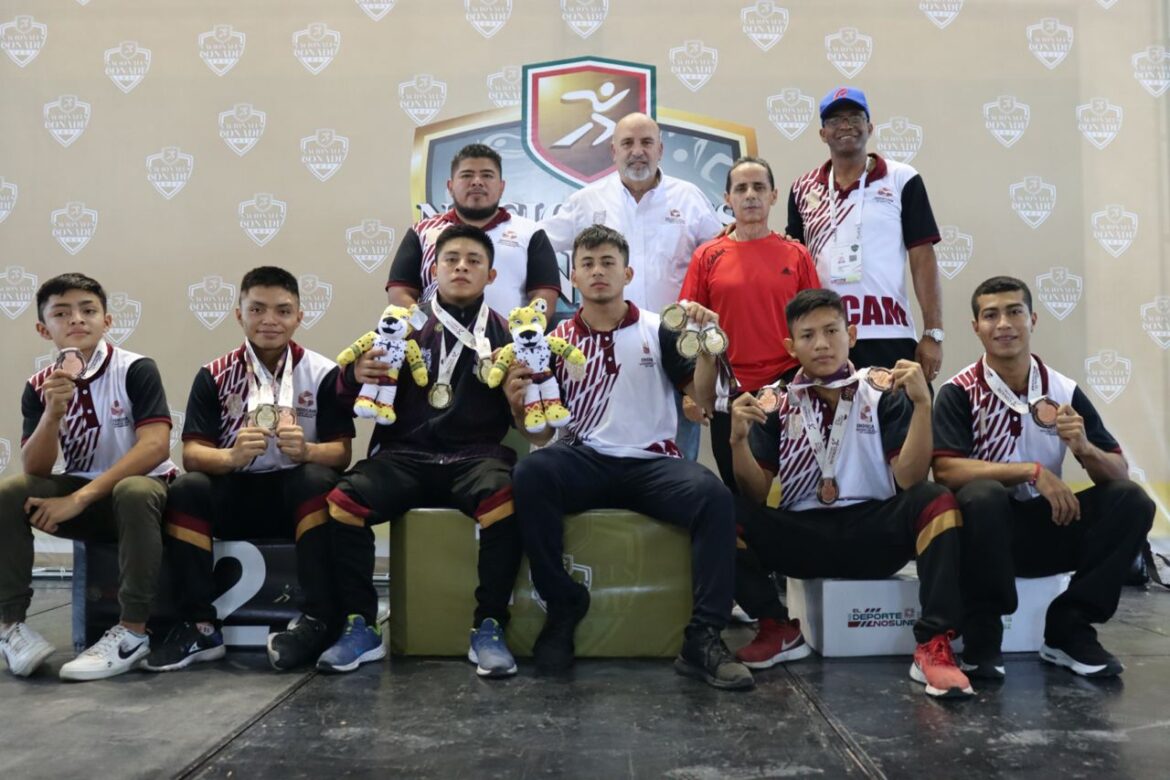 CAMPECHE SUMA 40 MEDALLAS EN NACIONALES CONADE 2023