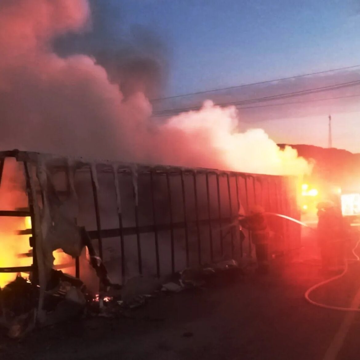 mueren calcinados tras choque en carretera Campeche – Champotón