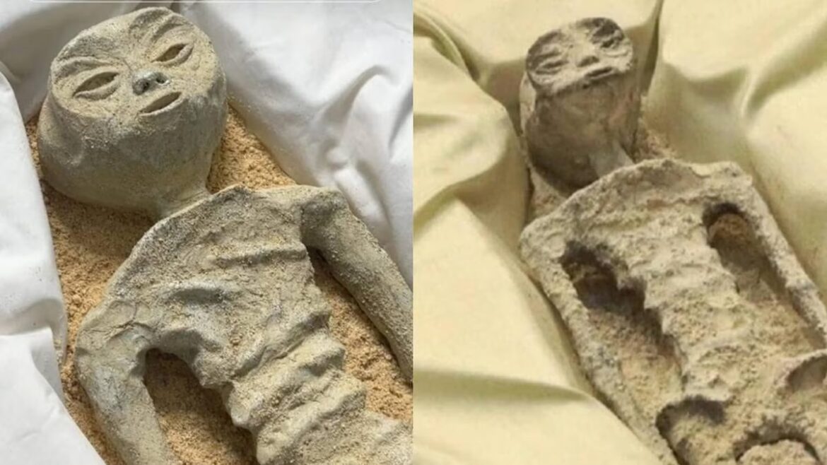 En un video aseguran que el cuerpo extraterrestre presentado en México es solo un delicioso postre