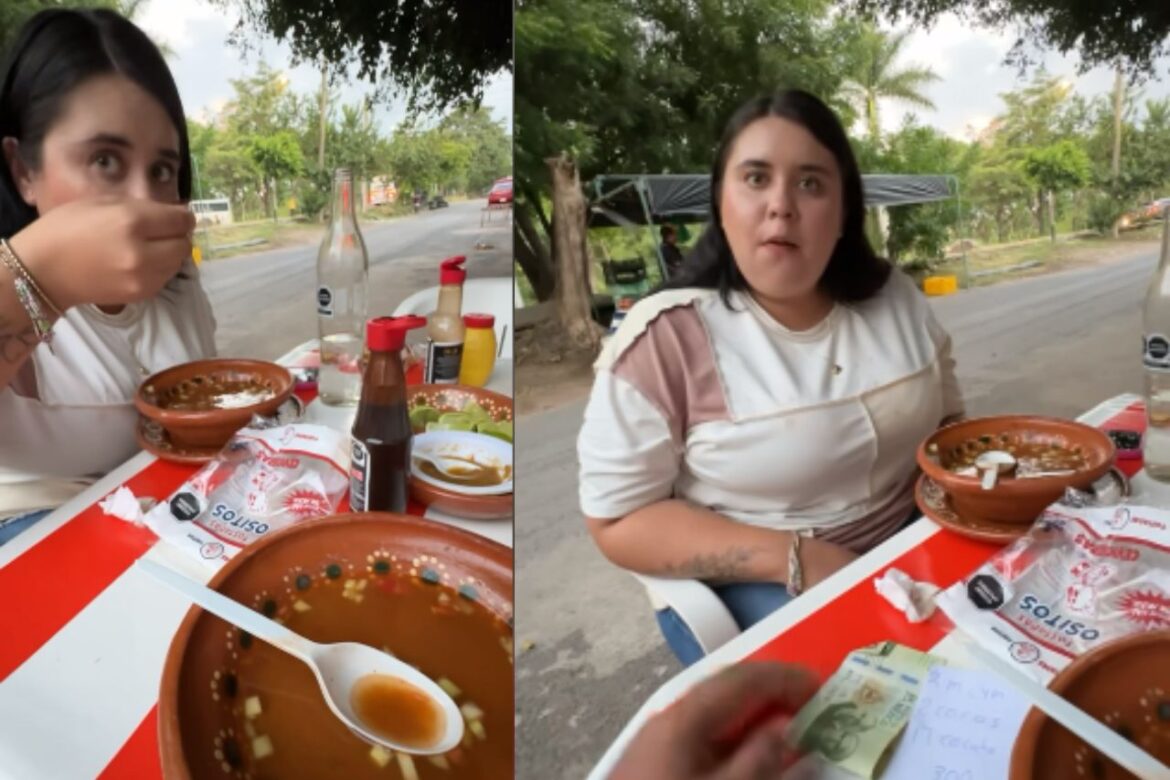 Mujer se vuelve viral al invitar a comer a su novio, pero se niega a pagar la cuenta