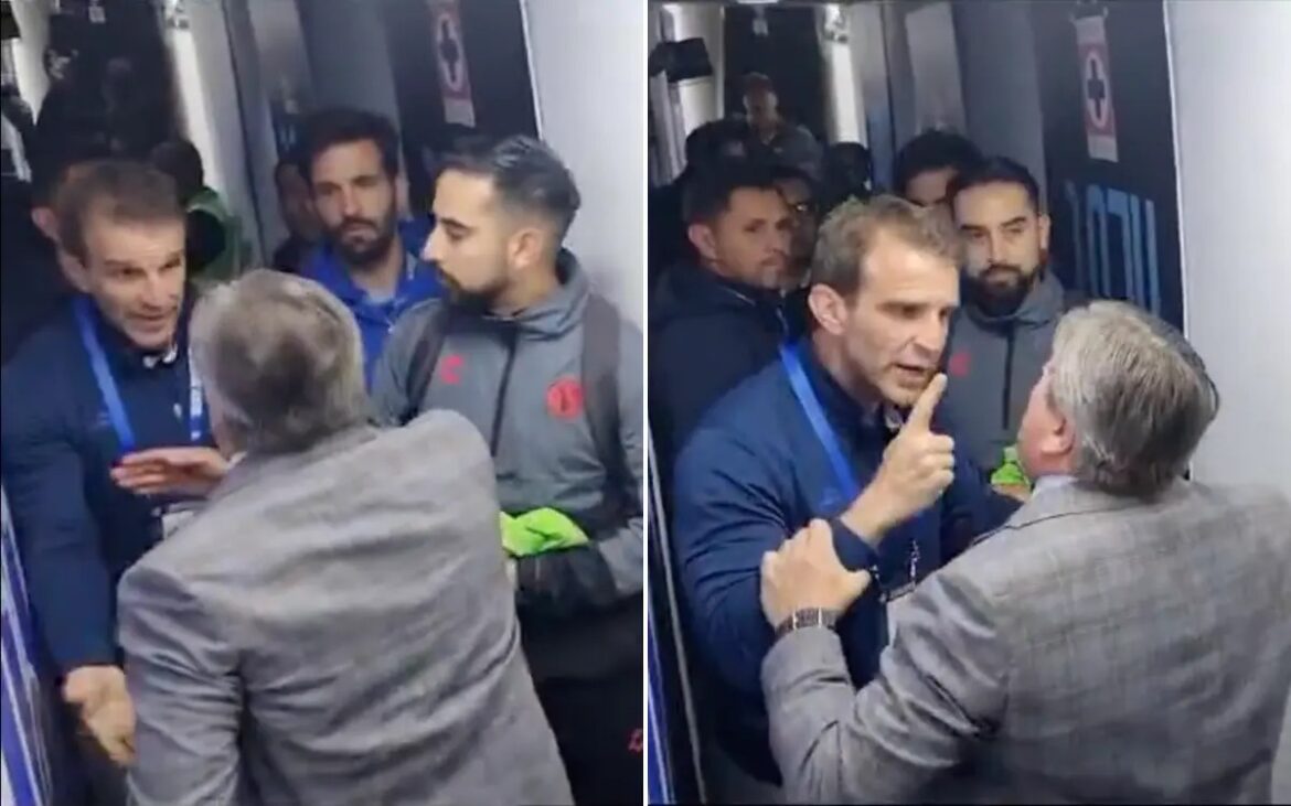 piojo herrera futbol altercado pelea video