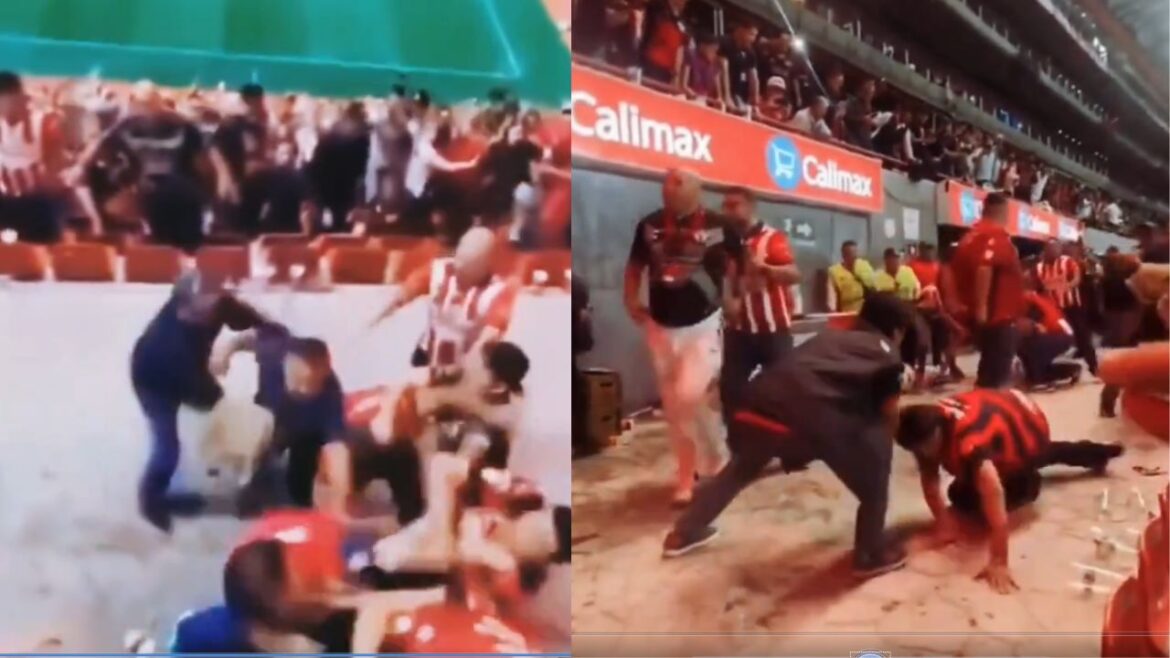 xolos chivas estadio caliente balazos