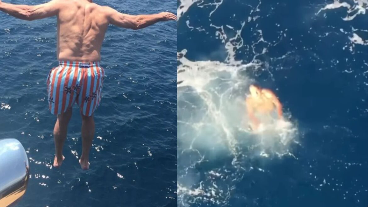 roberto de niro yate salto agua mar